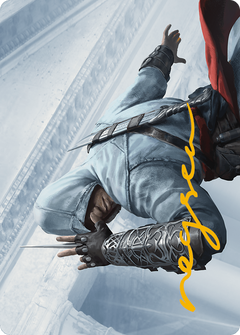 Altair Ibn-La'Ahad Art Card (Gold-Stamped Signature) [Assassin's Creed Art Series]-1