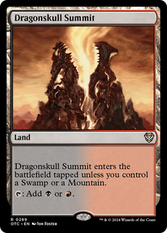 Dragonskull Summit [Outlaws of Thunder Junction Commander]-1