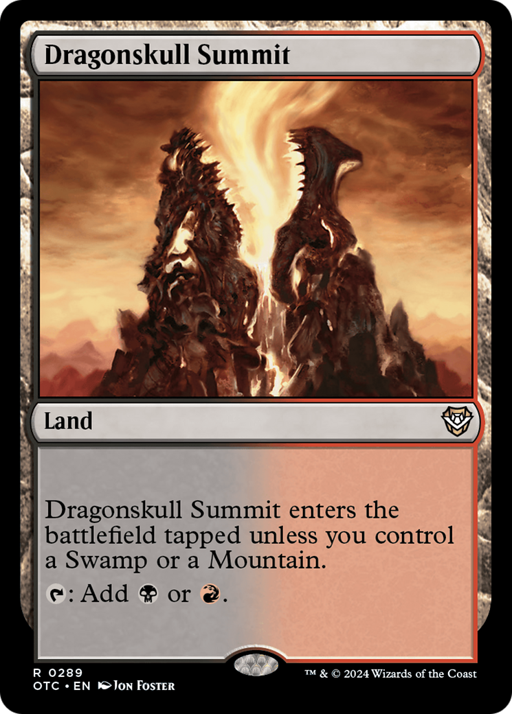 Dragonskull Summit [Outlaws of Thunder Junction Commander]-1