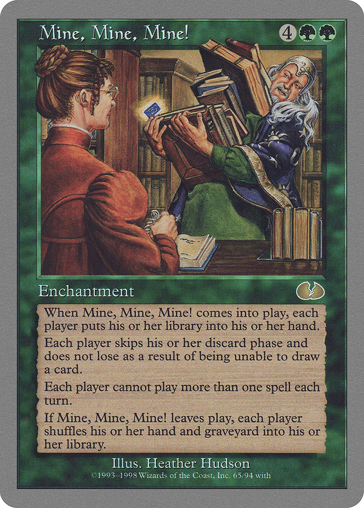 Mine, Mine, Mine! [Unglued]-1