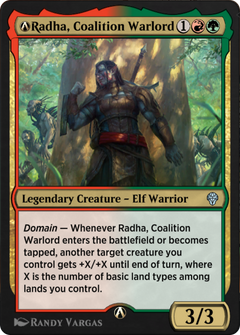 A-Radha, Coalition Warlord (DMU-A-211) - Dominaria United-1