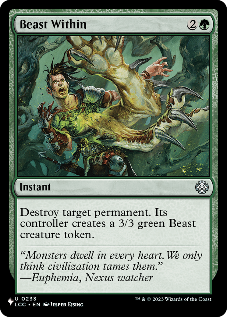 Beast Within (LCC) [The List]-1
