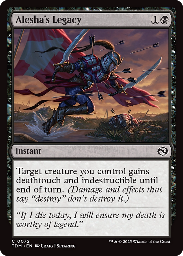 Alesha's Legacy [Tarkir: Dragonstorm]-1