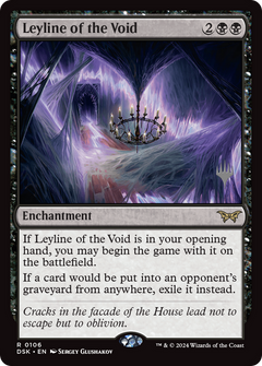 Leyline of the Void (Promo Pack) [Duskmourn: House of Horror Promos]-1