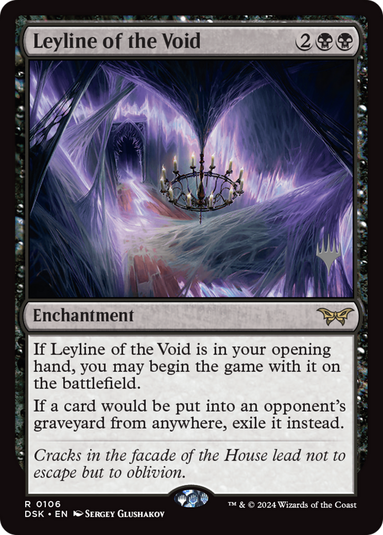 Leyline of the Void (Promo Pack) [Duskmourn: House of Horror Promos]-1