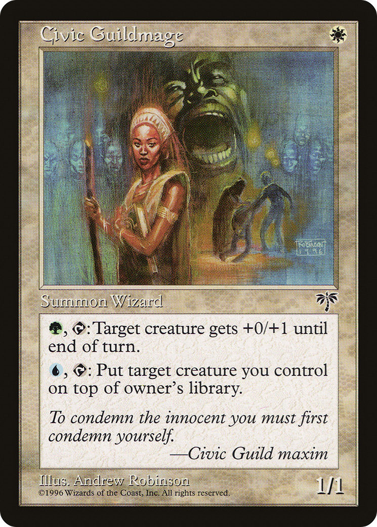 Civic Guildmage [Mirage]-1