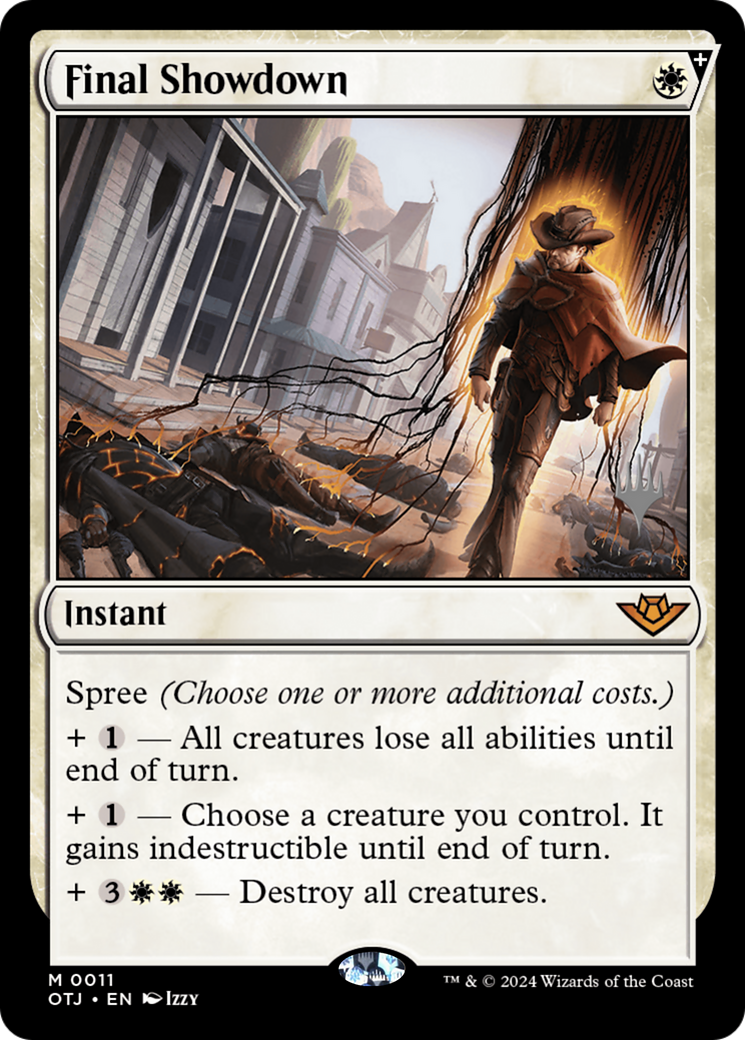Final Showdown (Promo Pack) [Outlaws of Thunder Junction Promos]-1