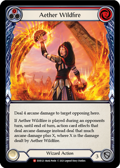 Aether Wildfire [EVR123] (Everfest)  1st Edition Normal-2