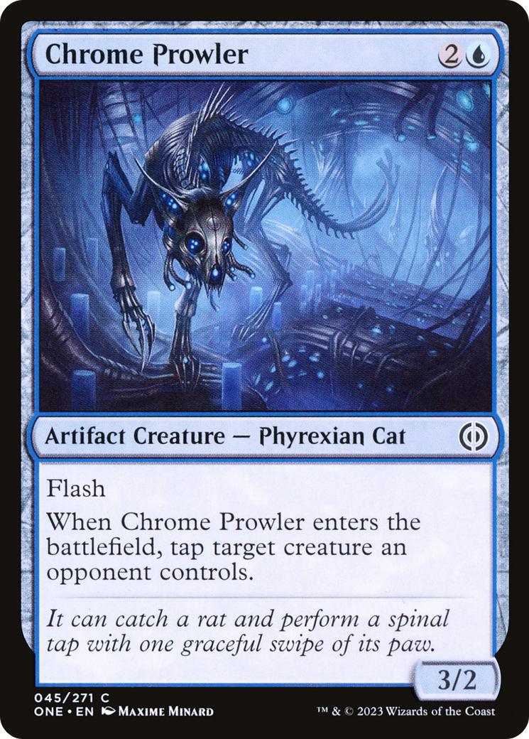 Chrome Prowler [Phyrexia: All Will Be One]-1