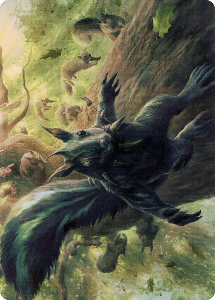 Chatterfang, Squirrel General Art Card (68) [Modern Horizons 2 Art Series]-1