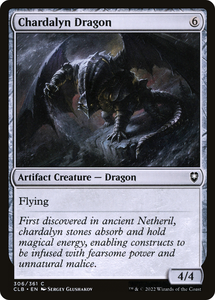 Chardalyn Dragon [Commander Legends: Battle for Baldur's Gate]-1