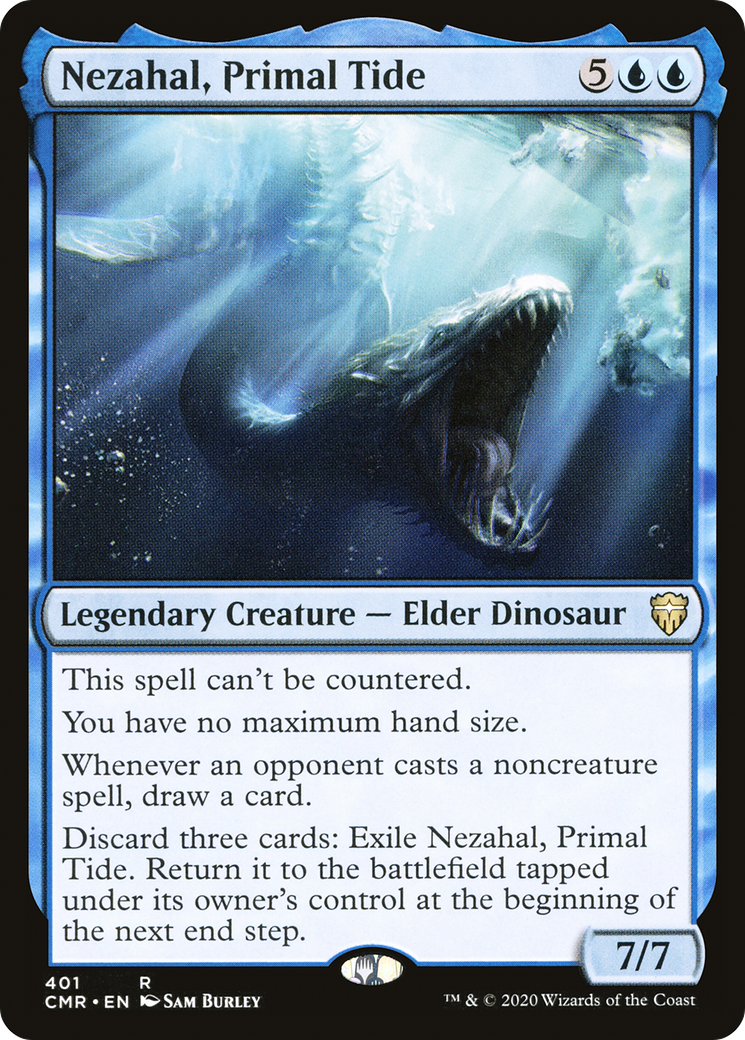 Nezahal, Primal Tide [Commander Legends]-1