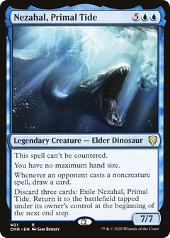 Nezahal, Primal Tide [Commander Legends]-1