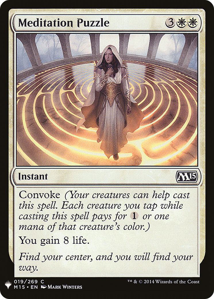 Meditation Puzzle [Mystery Booster]-1