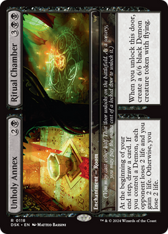 Unholy Annex // Ritual Chamber [Duskmourn: House of Horror]-1
