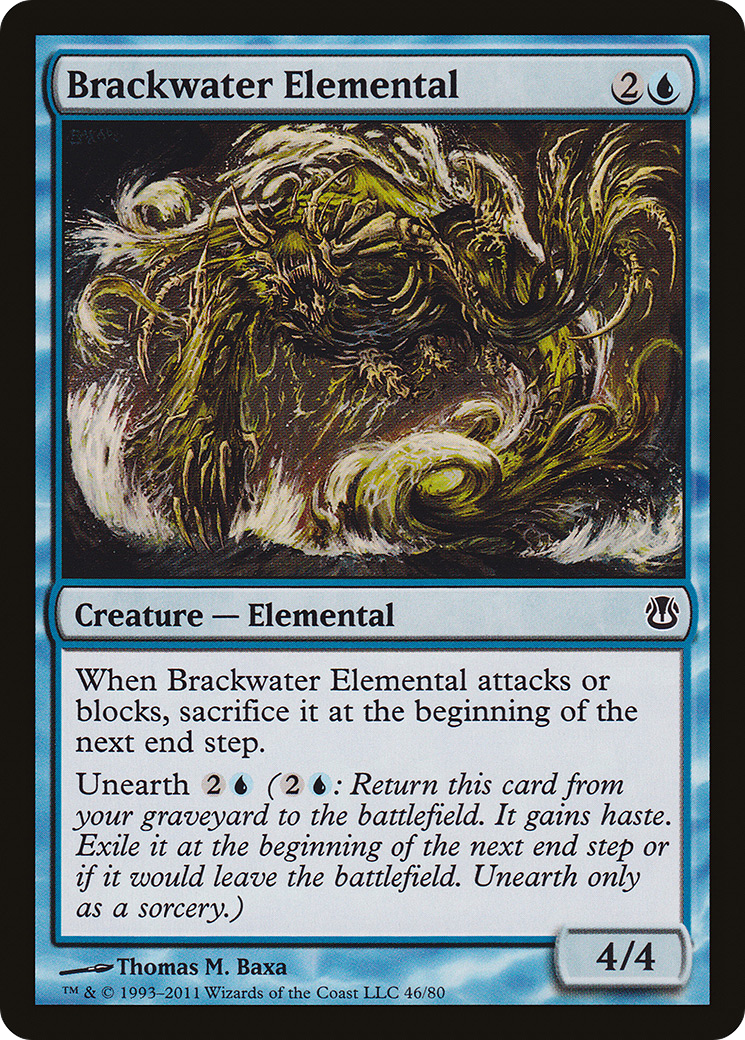 Brackwater Elemental [Duel Decks: Ajani vs. Nicol Bolas]-1