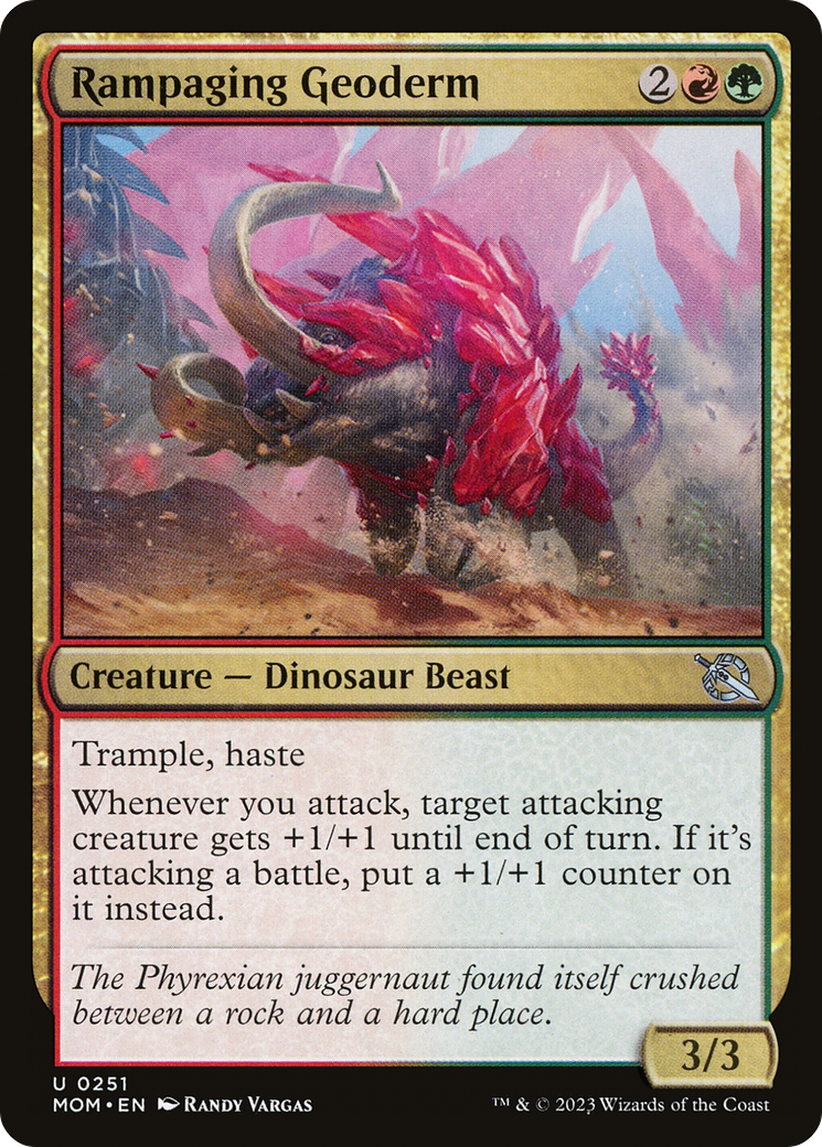 Rampaging Geoderm [March of the Machine]-1