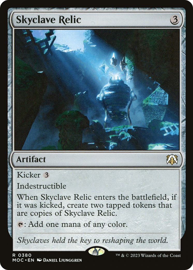 Skyclave Relic [March of the Machine Commander]-1