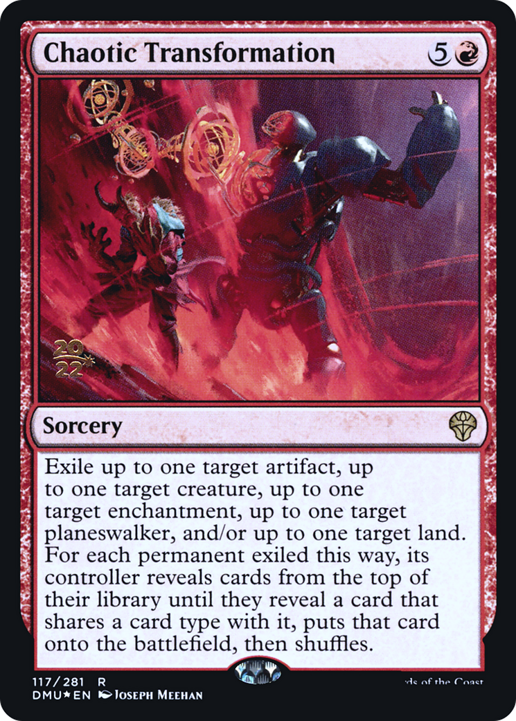 Chaotic Transformation [Dominaria United Prerelease Promos]-1