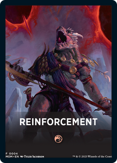 Reinforcement Theme Card [March of the Machine Tokens]-1