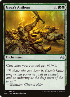 Gaea's Anthem [Modern Masters 2017]-1