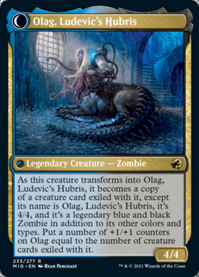 Ludevic, Necrogenius // Olag, Ludevic's Hubris [Innistrad: Midnight Hunt]-2