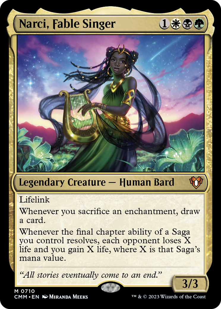 Narci, Fable Singer [Commander Masters]-1