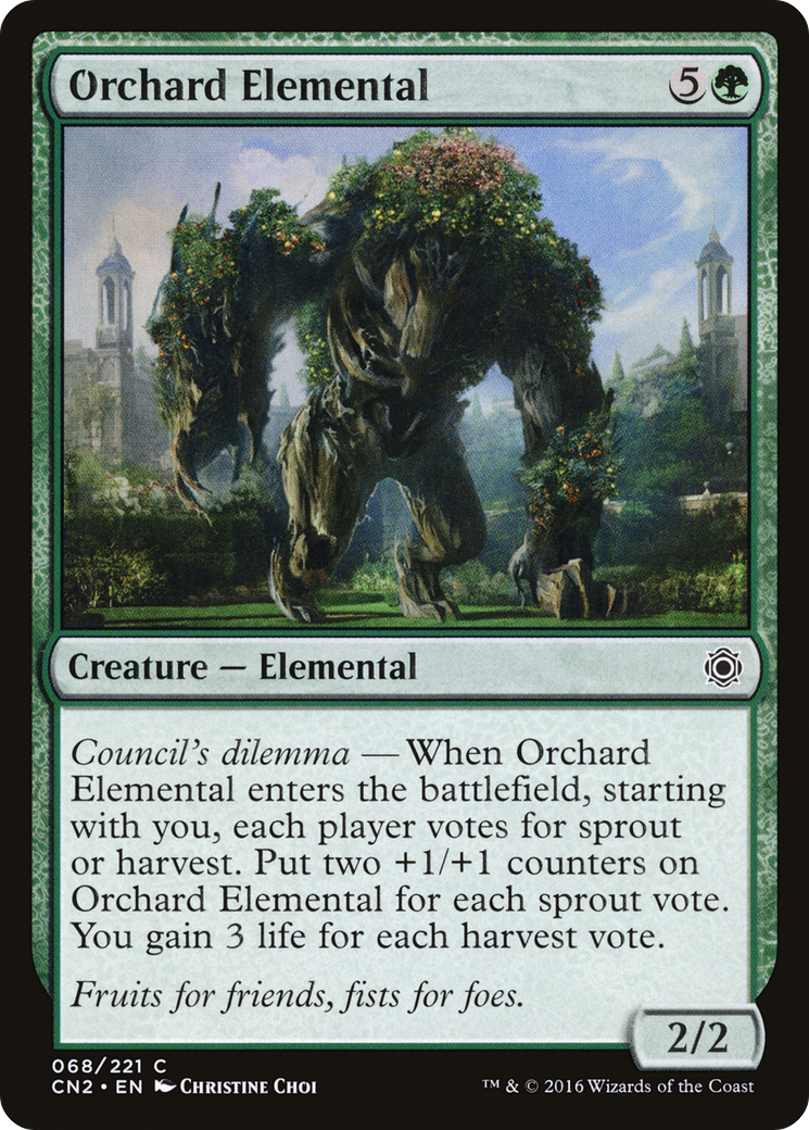 Orchard Elemental [Conspiracy: Take the Crown]-1