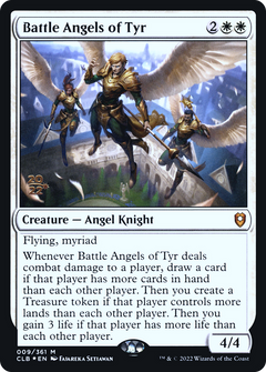 Battle Angels of Tyr [Commander Legends: Battle for Baldur's Gate Prerelease Promos]-1