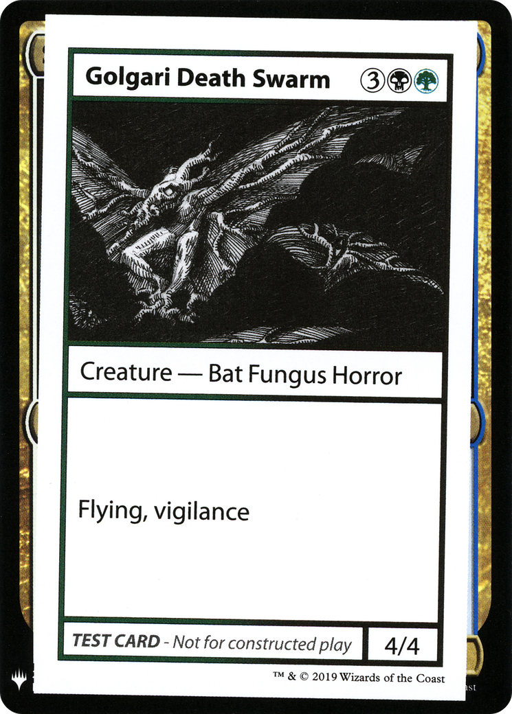 Golgari Death Swarm [Mystery Booster Playtest Cards]-1