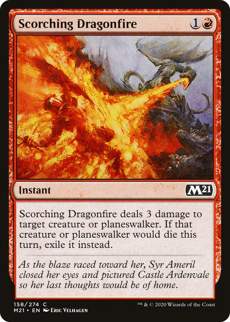 Scorching Dragonfire [Core Set 2021]-1