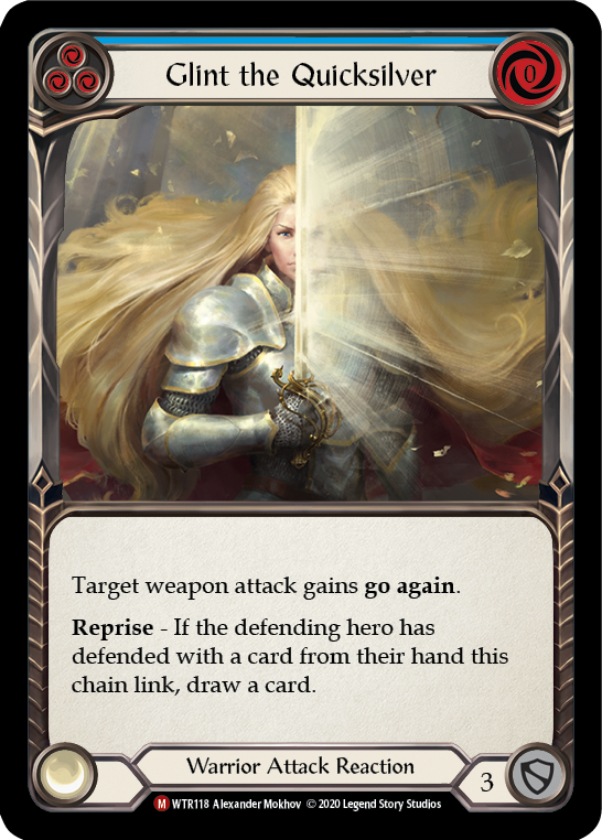 Glint the Quicksilver [U-WTR118] (Welcome to Rathe Unlimited)  Unlimited Rainbow Foil-2
