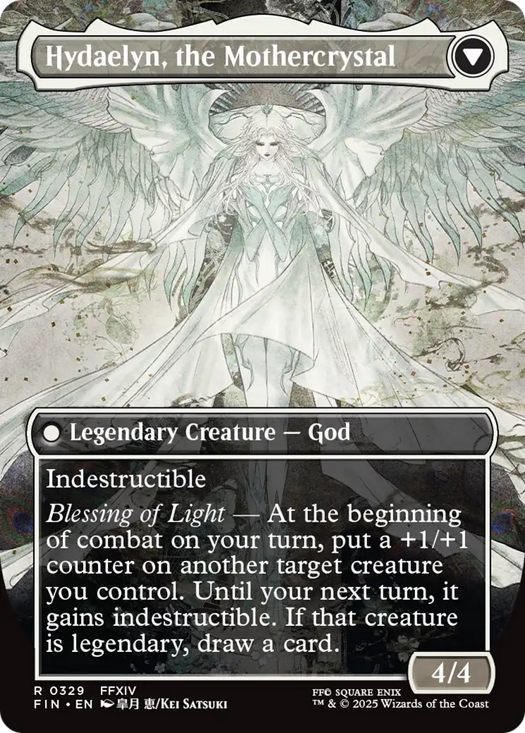 Venat, Heart of Hydaelyn (Borderless) (FIN-329) - FINAL FANTASY (Borderless) Foil-2