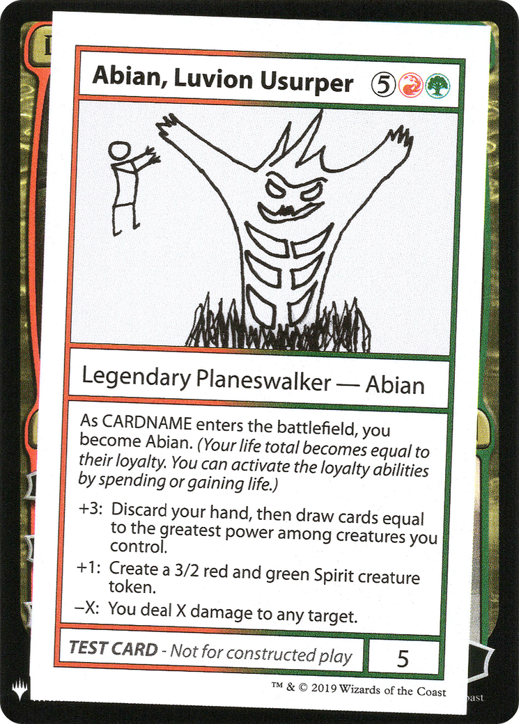 Abian, Luvion Usurper [Mystery Booster Playtest Cards]-1