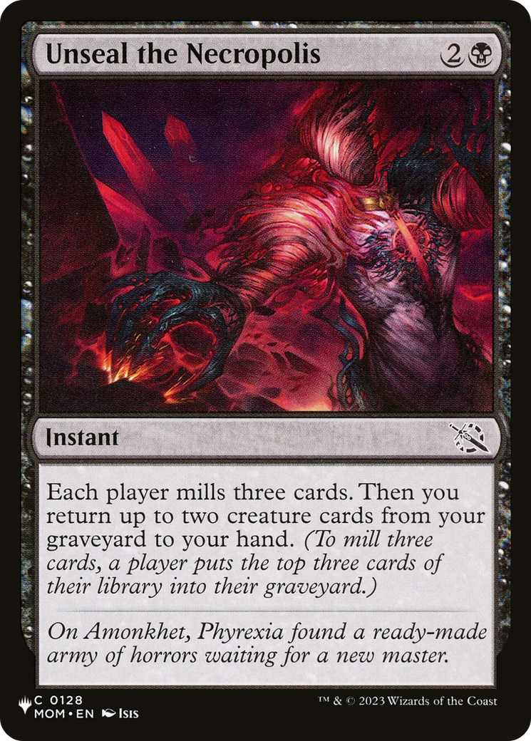Unseal the Necropolis [The List]-1