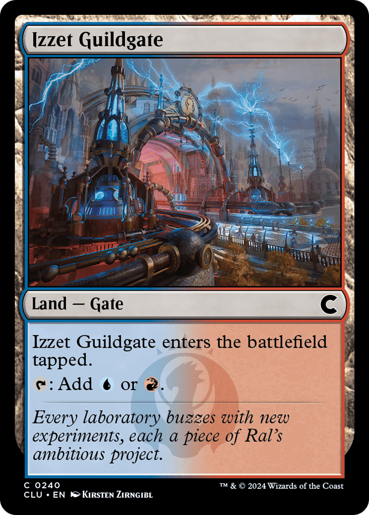 Izzet Guildgate [Ravnica: Clue Edition]-1