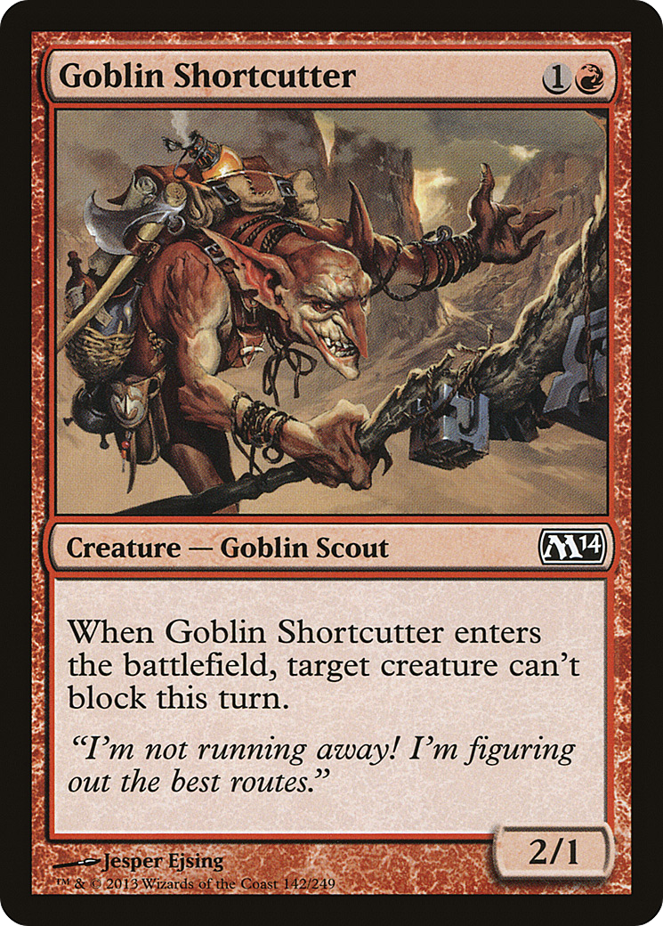 Goblin Shortcutter [Magic 2014]-1