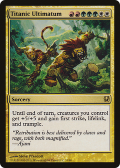 Titanic Ultimatum [Duel Decks: Ajani vs. Nicol Bolas]-1