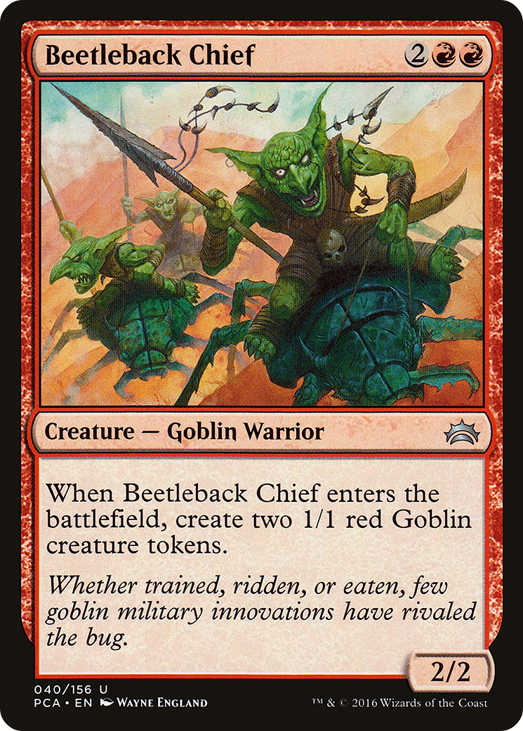 Beetleback Chief [Planechase Anthology]-1
