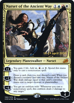Narset of the Ancient Way [Ikoria: Lair of Behemoths Prerelease Promos]-1
