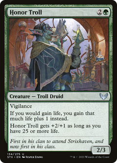 Honor Troll [Strixhaven: School of Mages]-1