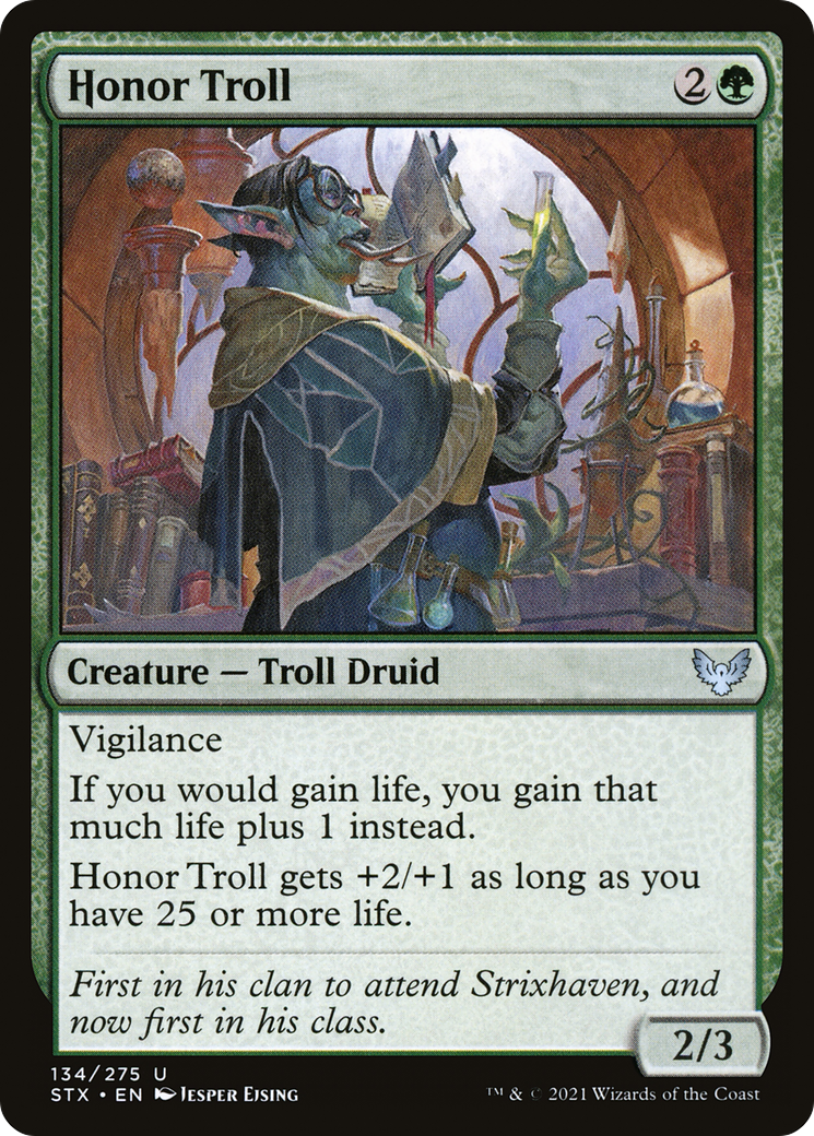Honor Troll [Strixhaven: School of Mages]-1