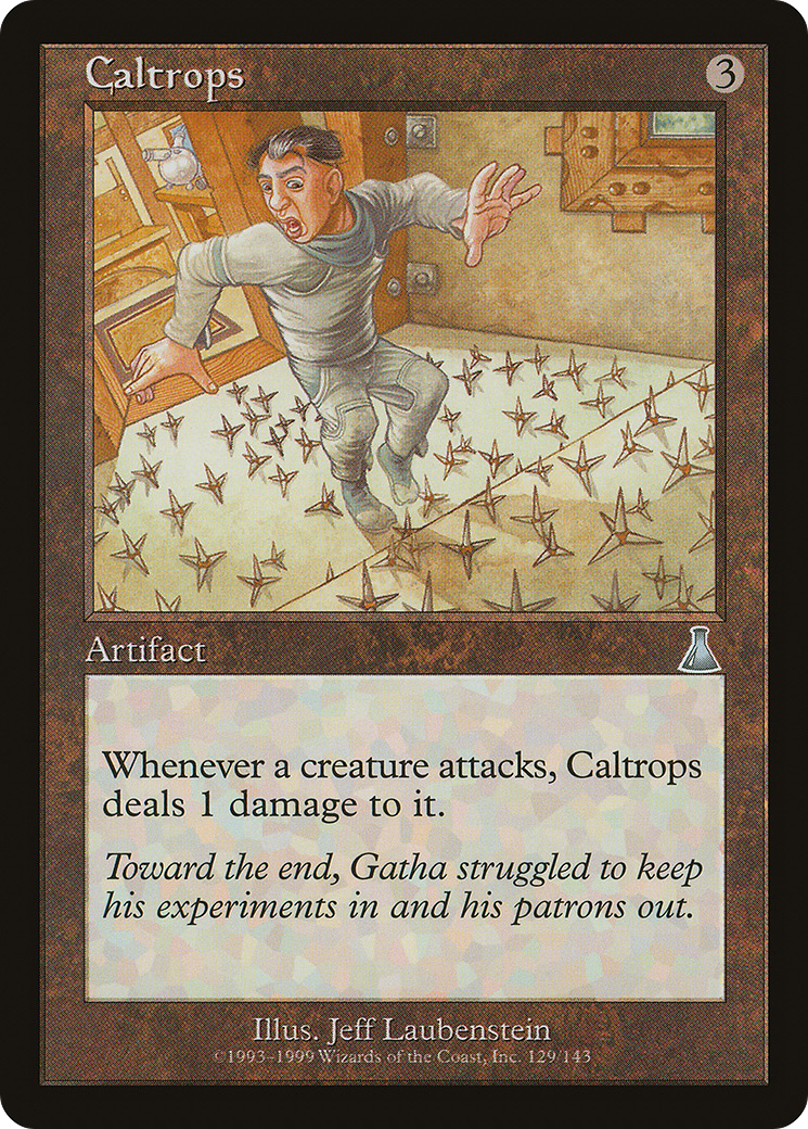 Caltrops [Urza's Destiny]-1