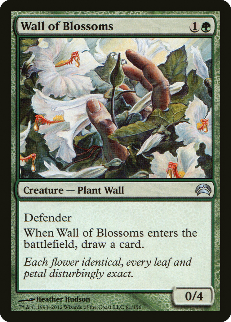 Wall of Blossoms (PC2-081) - Planechase 2012-1