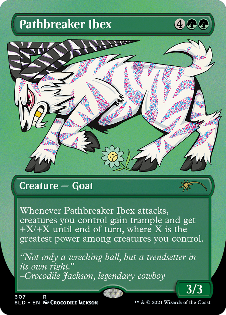 Pathbreaker Ibex (Borderless) [Secret Lair Drop Series]-1