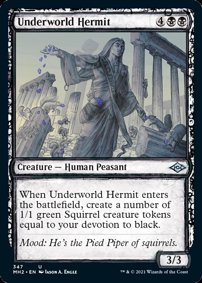 Underworld Hermit (Sketch) [Modern Horizons 2]-1