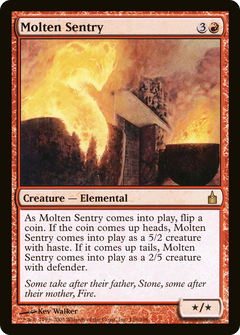 Molten Sentry [Ravnica: City of Guilds]-1