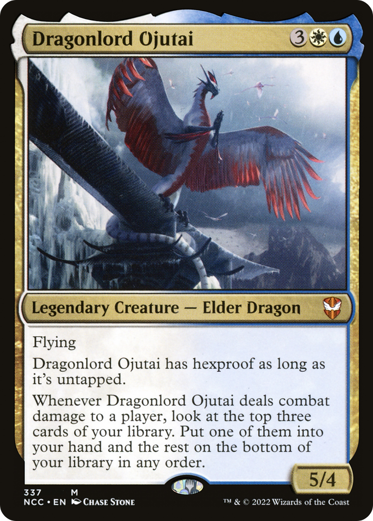 Dragonlord Ojutai [Streets of New Capenna Commander]-1