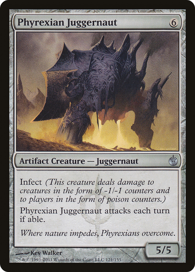 Phyrexian Juggernaut [Mirrodin Besieged]-1