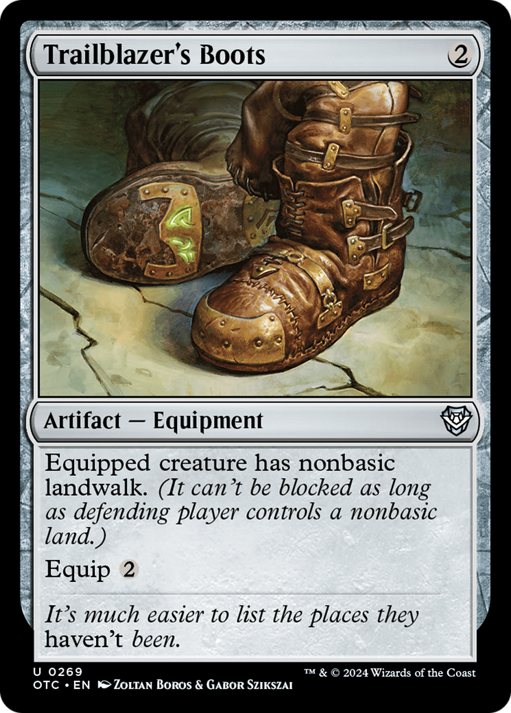 Trailblazer's Boots (OTC-269) - Outlaws of Thunder Junction Commander-1